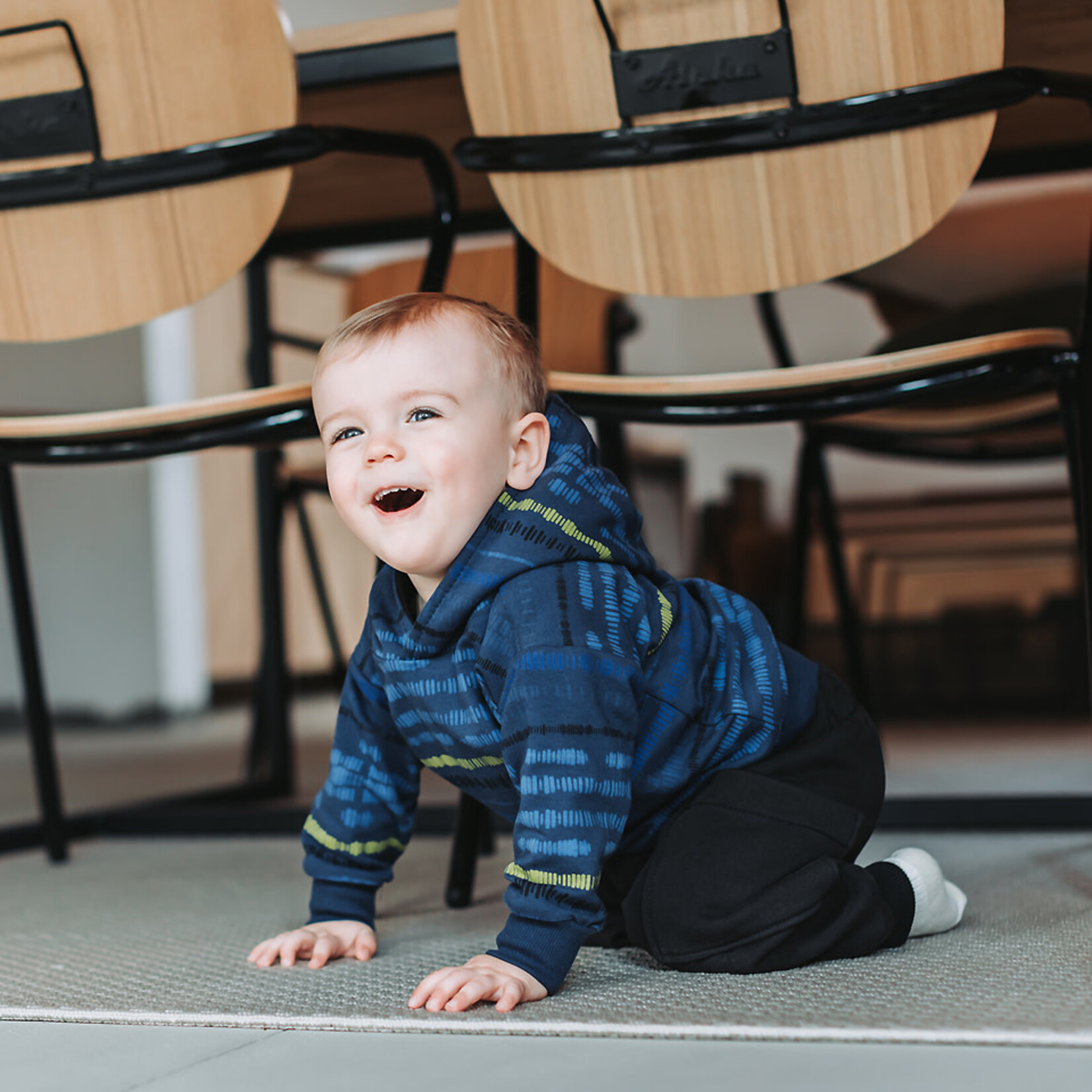 See You at Six French Terry Sound Waves - See You at Six