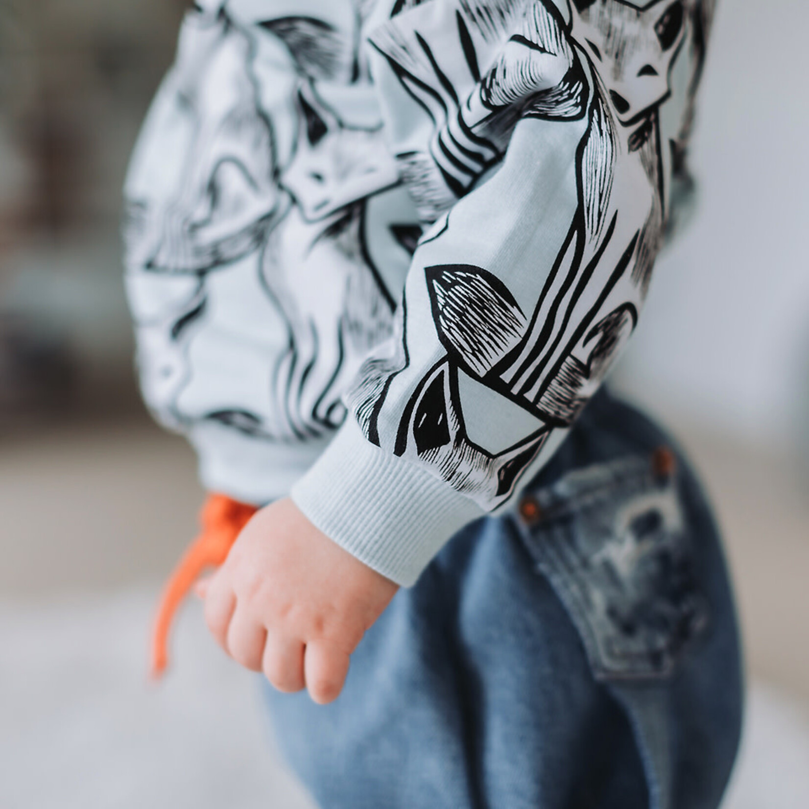 See You at Six Boordstof Babyblauw - See You at Six