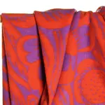 Atelier Jupe Wollen bloemenstof Paars & Oranje - Atelier Jupe