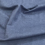 Flanel Jeansblauw  Melée