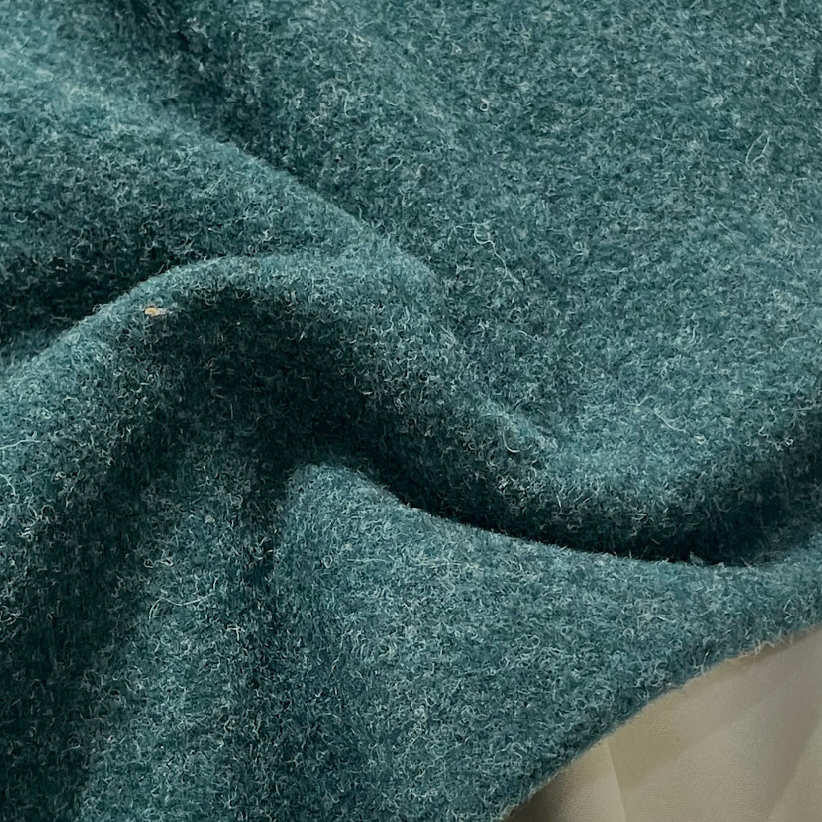 Merinowol Fleece Donkergroen