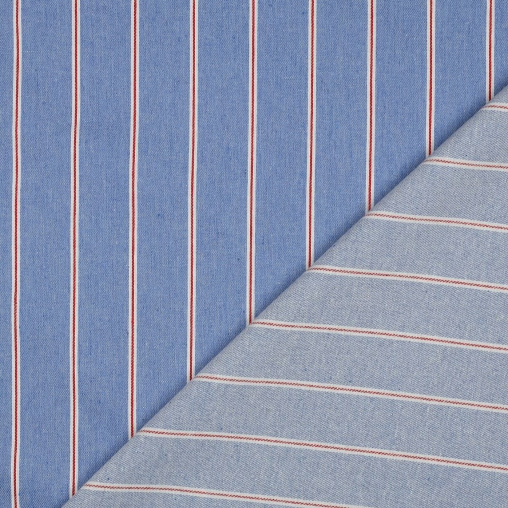 Jeans Streep Lichtblauw