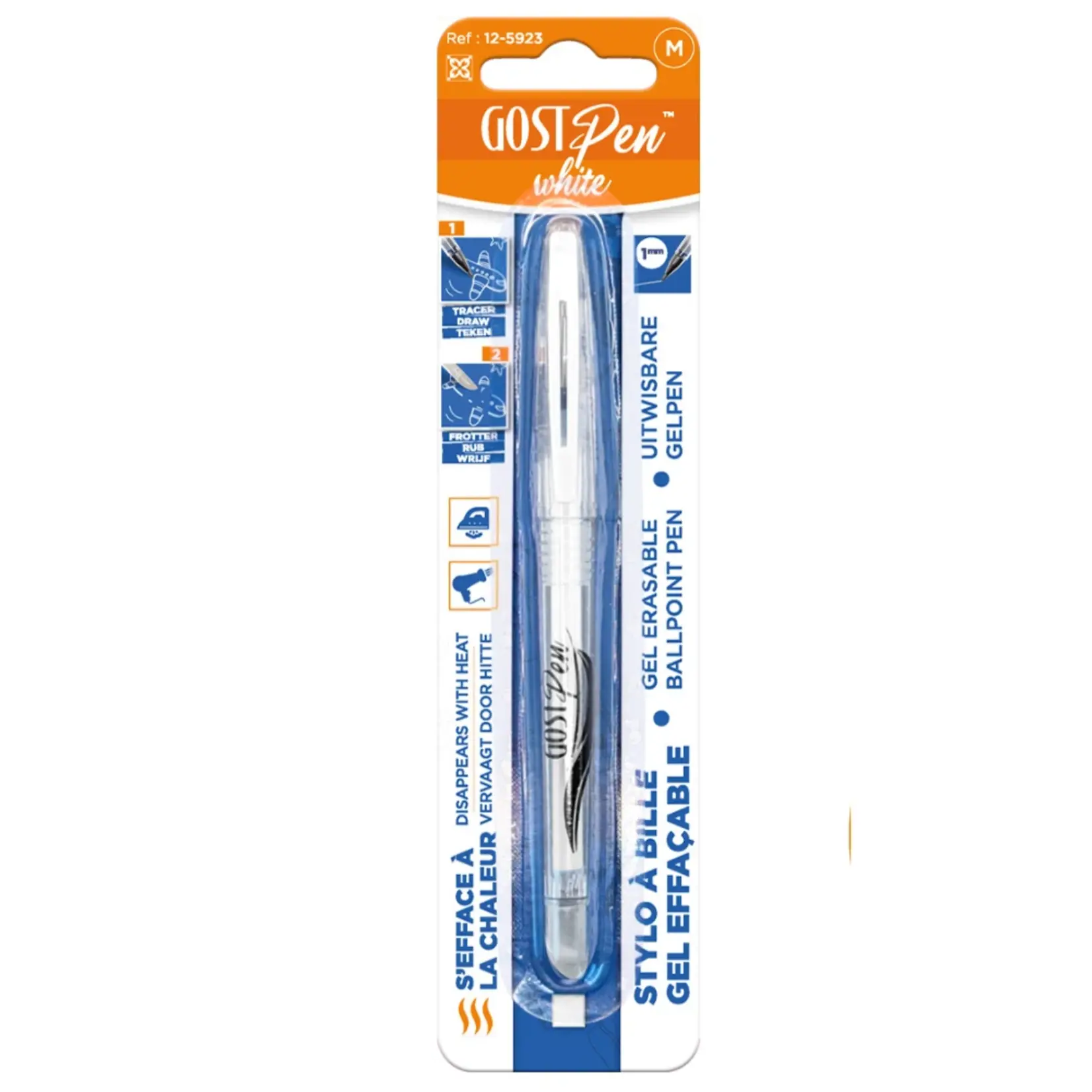 Warmte Uitwisbare Pen - Wit