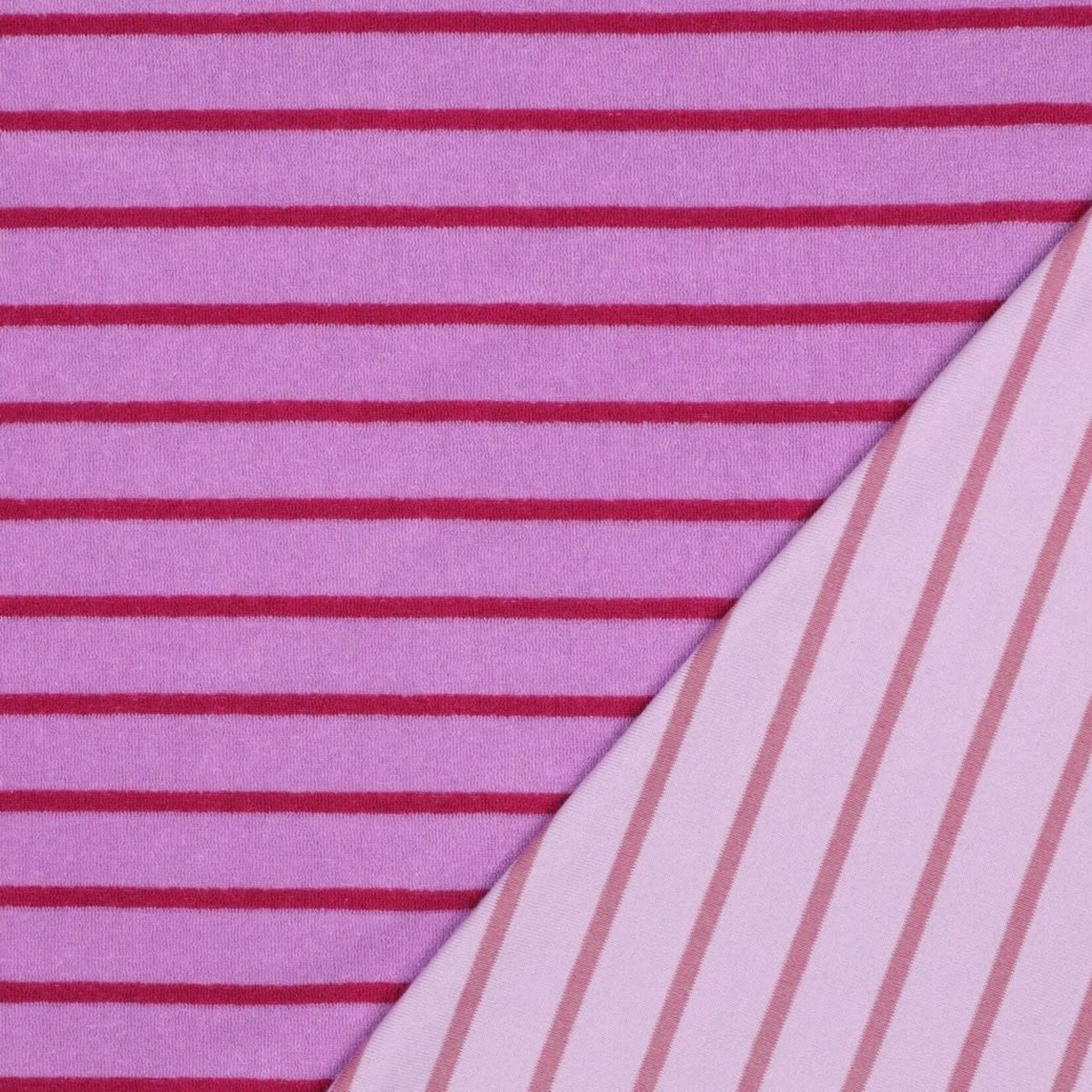 Spons Streepje Lila/Fuchsia