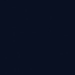 Effen katoen donkerblauw