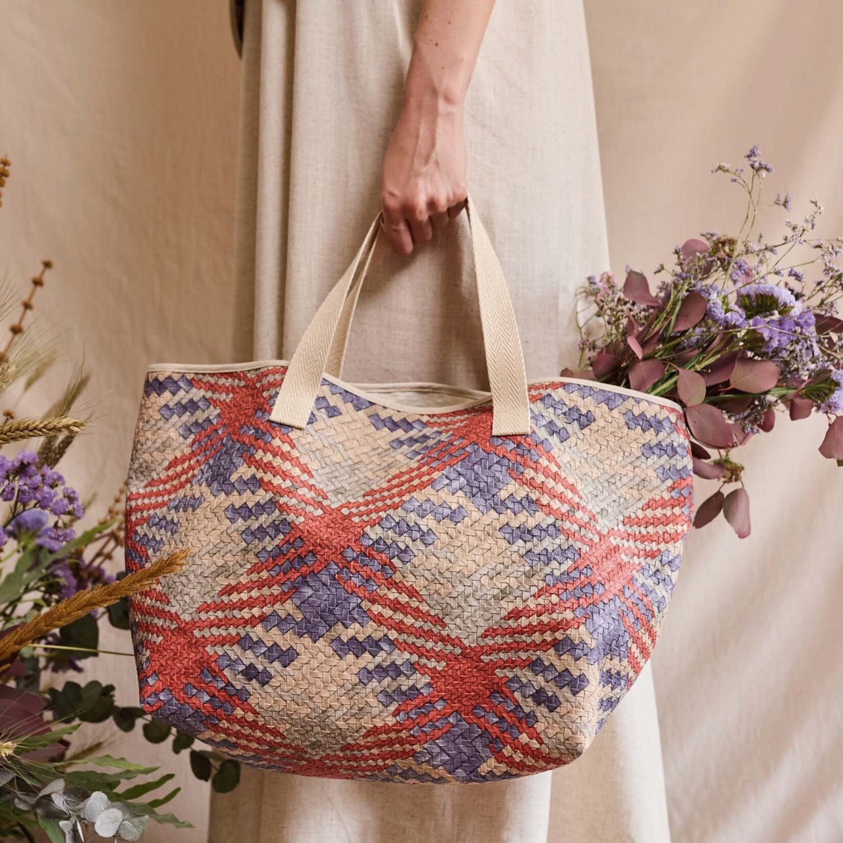 Katia Fabrics Imitatieleder Zig zag