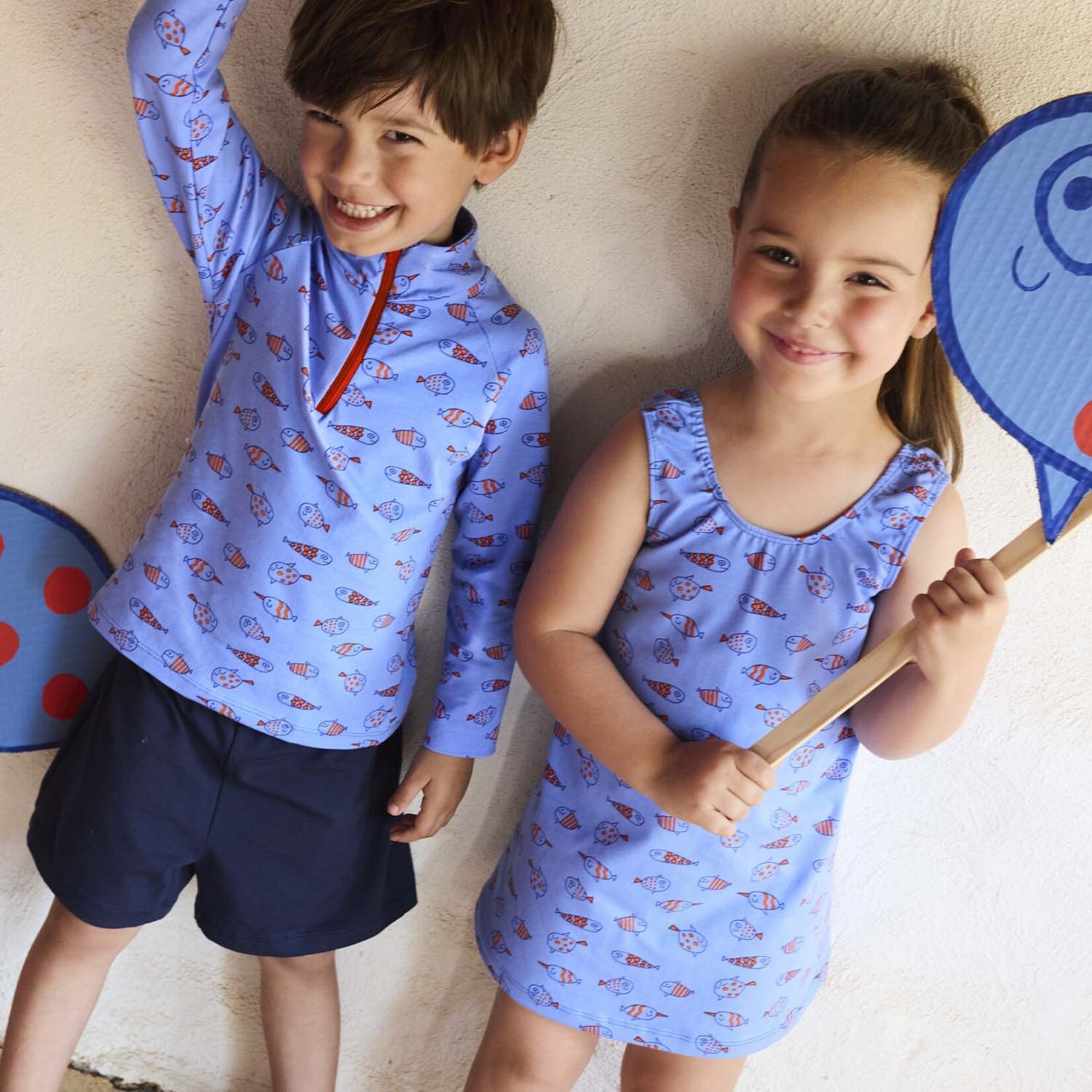 Katia Fabrics Tricot Happy Fish