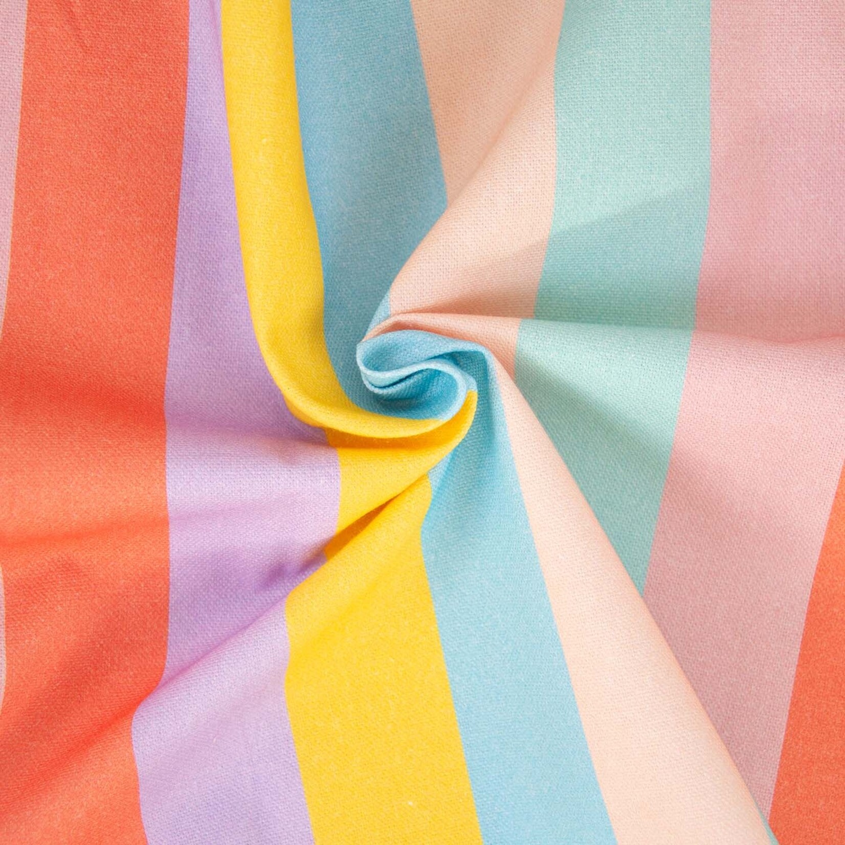Katia Fabrics Canvas Pastel Stripes