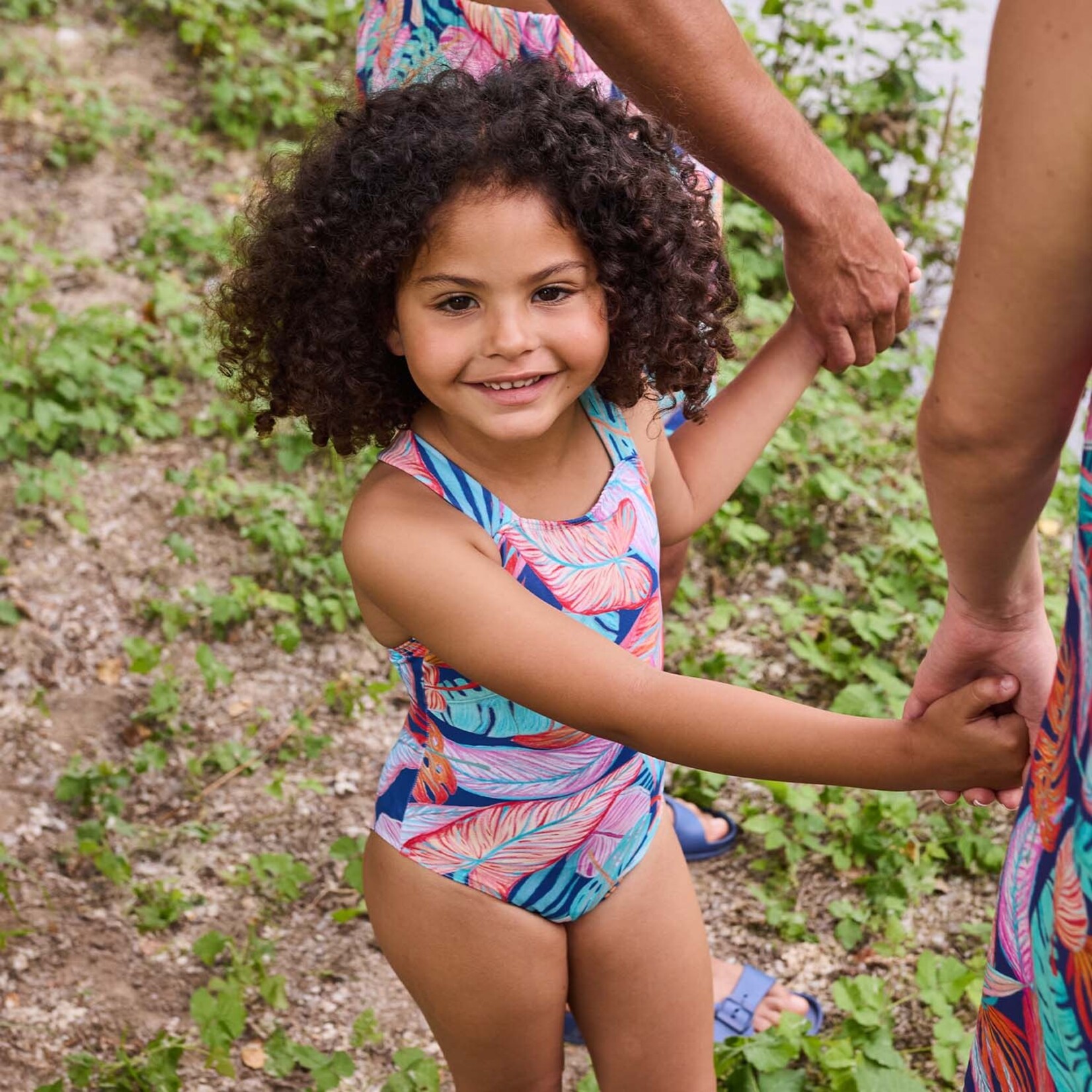 Katia Fabrics Zwempakstof Tortoise Leaves