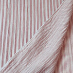 Double Gauze Streepje Oudroze