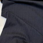 Comme ça COUPON 50cm - Tricot Donkerblauw Streepje - Comme ça