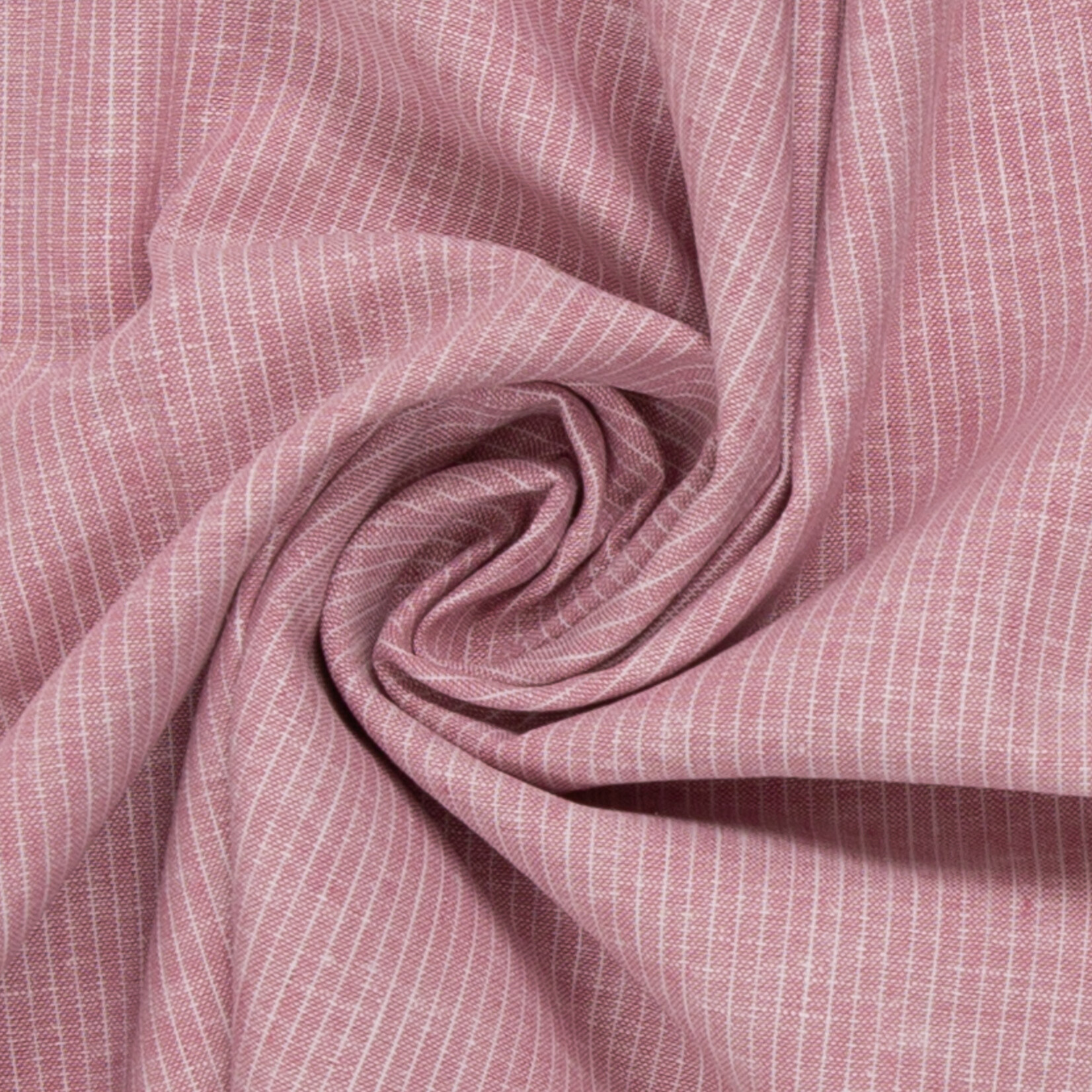 Linnen/Katoen Streepje Roze