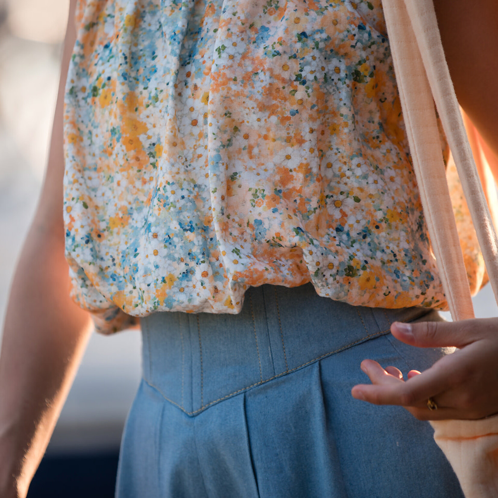 See You at Six Double Gauze Lots of Flowers - See You at Six