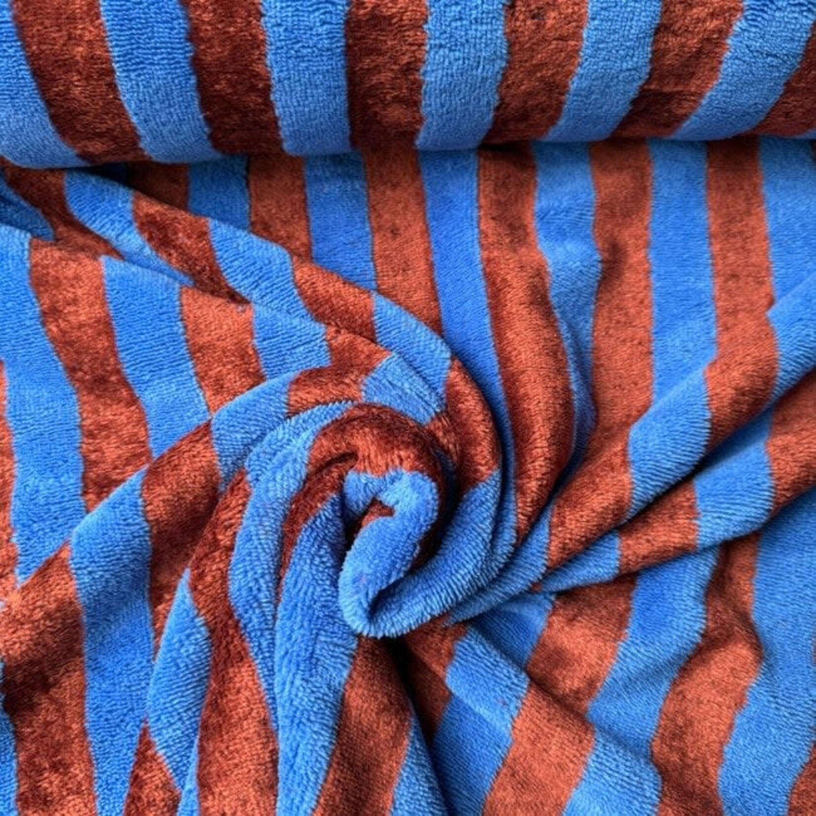 Spons Bamboe Blauw/Bruin