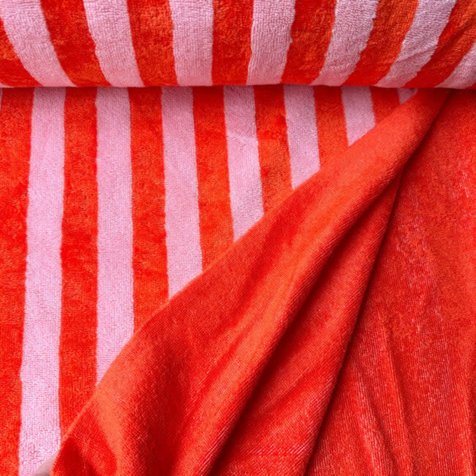 Spons Bamboe Rose/Oranje