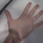 3D Mesh Zwart