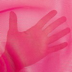 3D Mesh Fluo Roze