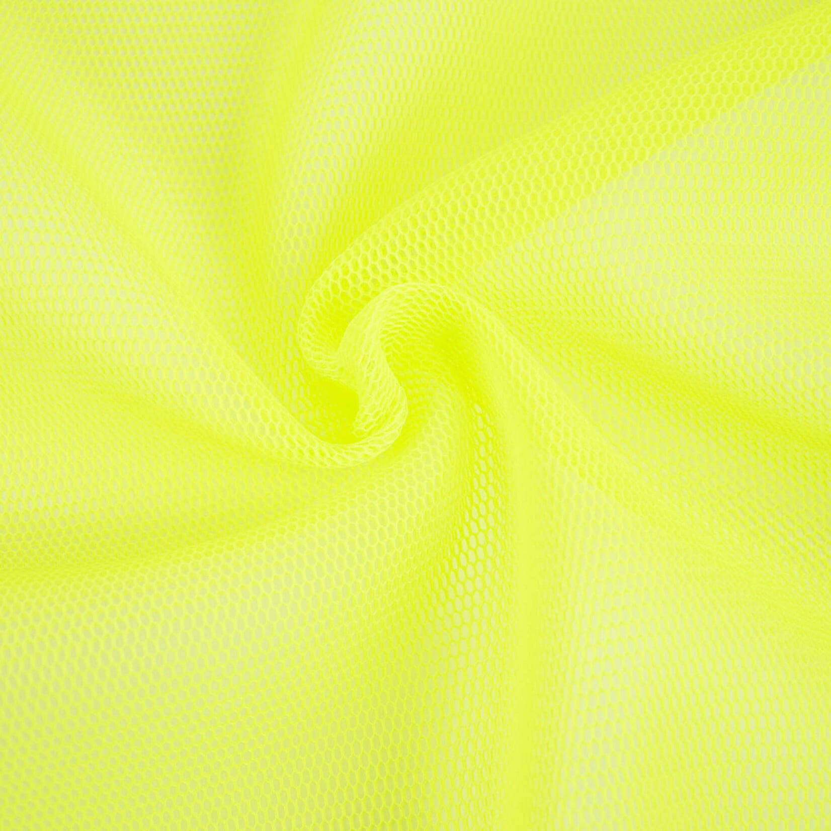 3D Mesh Fluo Geel
