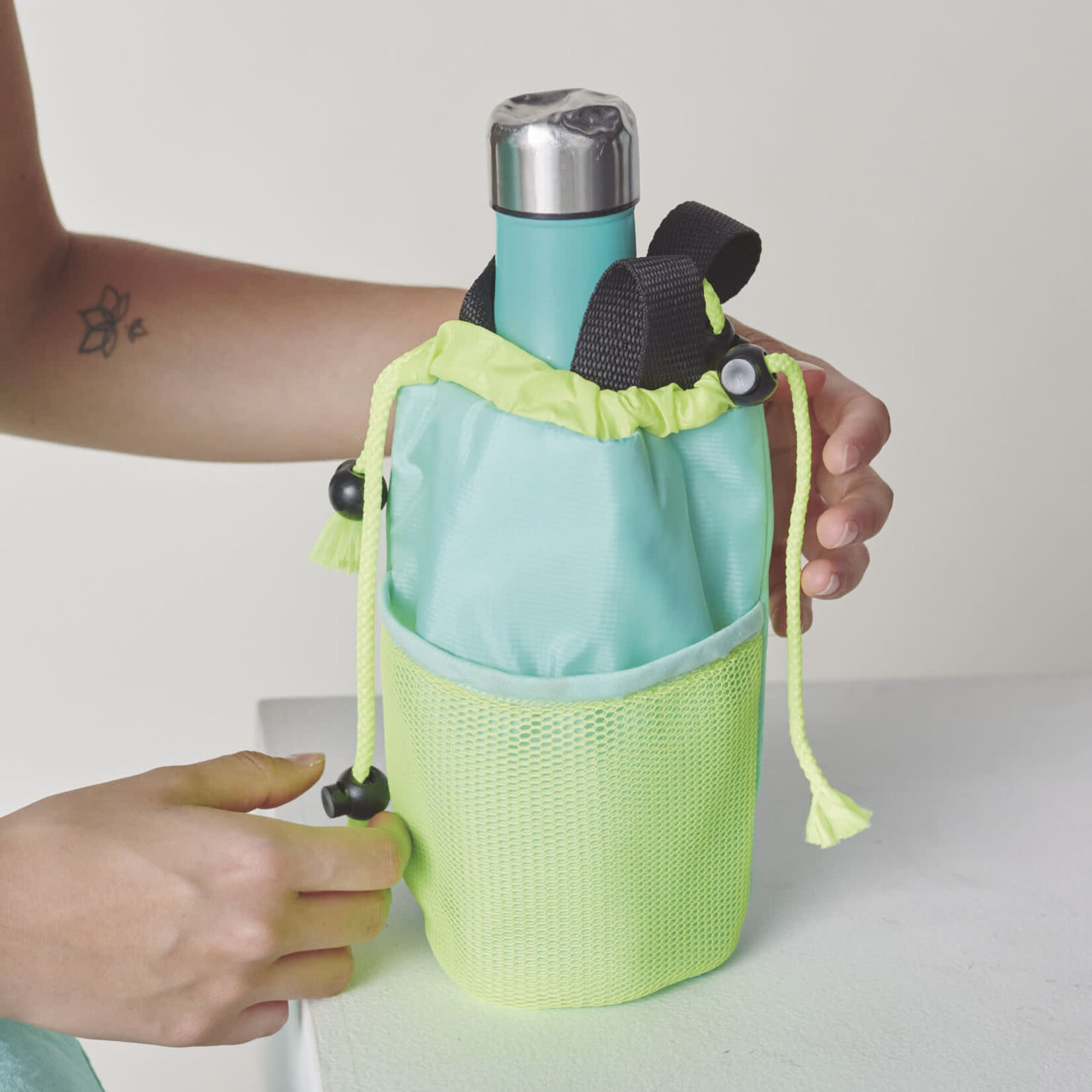 3D Mesh Fluo Geel