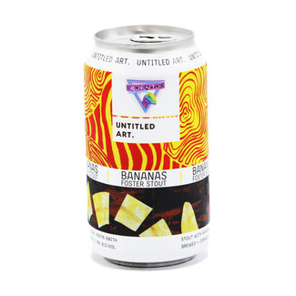 Untitled Art Untitled Art collab Neon Raptor Brewing Co. - Bananas Foster Stout Untitled Art Untitled Art collab Neon Raptor Brewing Co. - Bananas Foster Stout