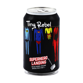 Tiny Rebel Brewing Co. collab BrewDog - Super Hero Landing - Bierloods22