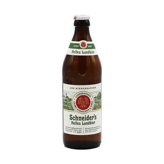 Schneider's Landbrauerei - Helles Landbier  Bayrisch Hell - Bierloods22