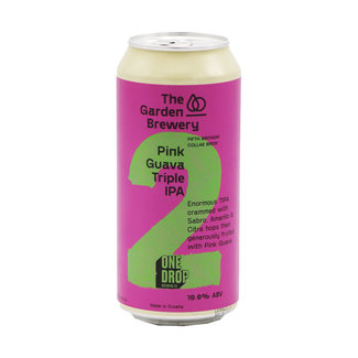 The Garden Brewery The Garden Brewery collab One Drop Brewing Co - Pink Guava Triple IPA The Garden Brewery The Garden Brewery collab One Drop Brewing Co - Pink Guava Triple IPA