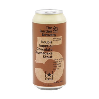 The Garden Brewery The Garden Brewery collab Lervig - Double Imperial Chocolate Cheesecake Stout The Garden Brewery The Garden Brewery collab Lervig - Double Imperial Chocolate Cheesecake Stout