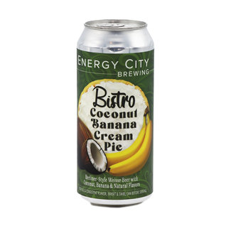 Energy City Brewing Energy City Brewing - Bistro Coconut Banana Cream Pie Energy City Brewing Energy City Brewing - Bistro Coconut Banana Cream Pie