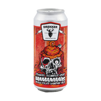 Drekker Brewing Company Drekker Brewing Company - Braaaaaaaains - Strawberry, Passionfruit, Apricot Drekker Brewing Company Drekker Brewing Company - Braaaaaaaains - Strawberry, Passionfruit, Apricot