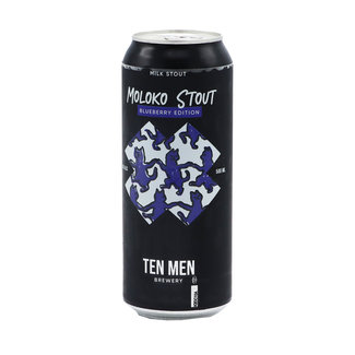 Ten Men Brewery Ten Men Brewery - Moloko Stout: Blueberry Edition