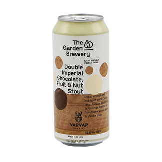 The Garden Brewery The Garden Brewery collab Varvar Brew - Double Imperial Chocolate, Fruit & Nut Stout The Garden Brewery The Garden Brewery collab Varvar Brew - Double Imperial Chocolate, Fruit & Nut Stout