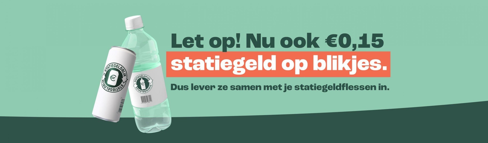 Statiegeld op blikjes vanaf 1 April: dit moet je weten