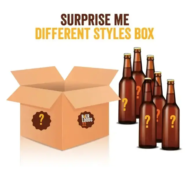 Surprise Box Different Styles - beer package full with different styles of craft beer