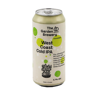 The Garden Brewery The Garden Brewery collab/ White Dog Brewery - West Coast Cold Ipa