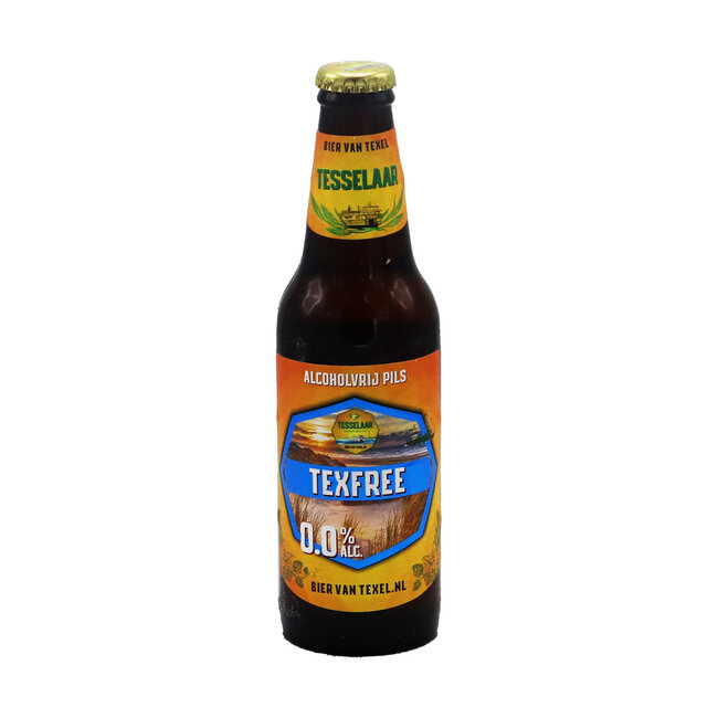 Tesselaar Familiebrouwerij Diks - TexFree 0.0 % Alcohol Vrij Pilsener