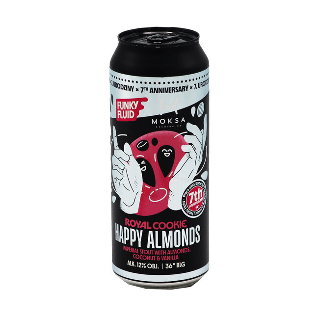 Funky Fluid Royal Cookie: Happy Almonds (collab Moksa)