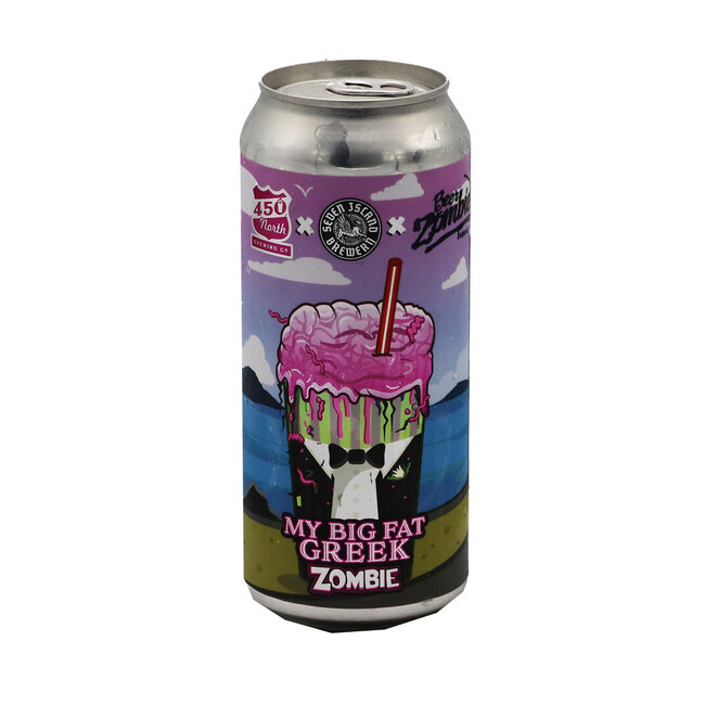 450 North Brewing Company - SLUSHY XL: My Big Fat Greek Zombie