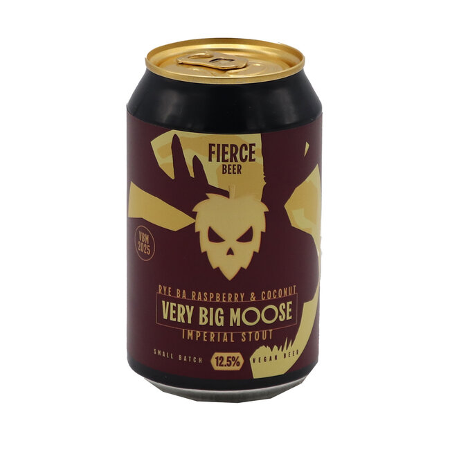 Fierce Beer - Very Big Moose 2025 (Rye BA Raspberry & Coconut Edition)