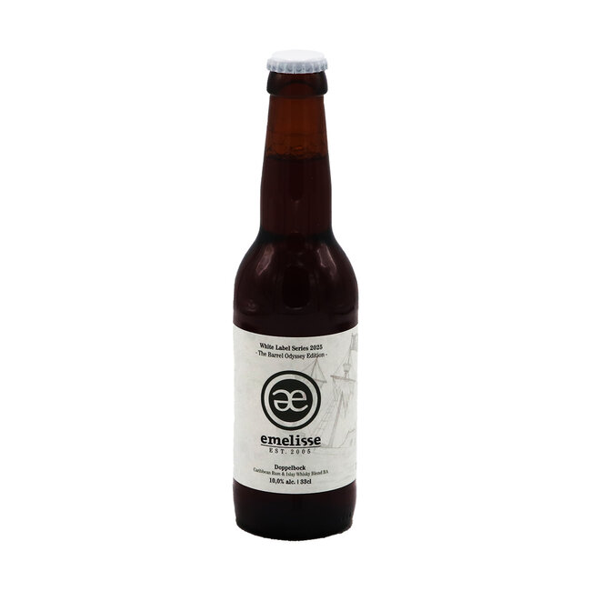 Brouwerij Emelisse - White Label Doppelbock Caribbean Rum & Islay Whisky Blend BA 2025