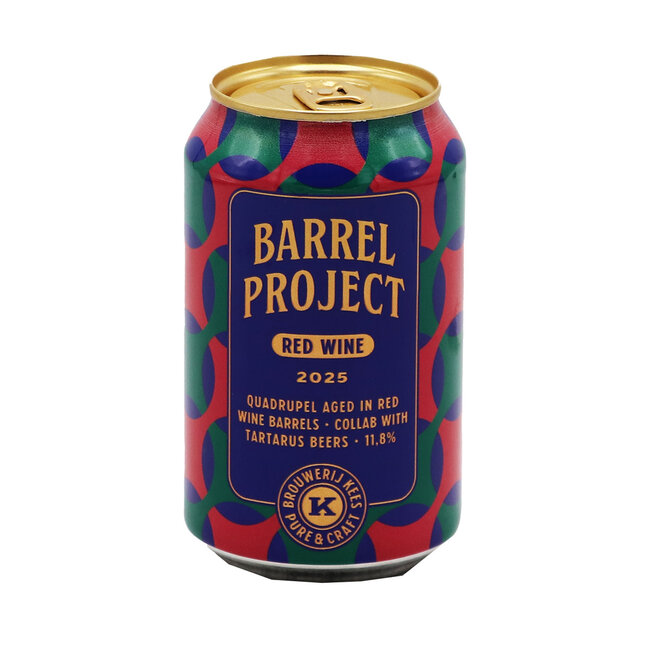 Brouwerij Kees - Barrel Project 2025 Red Wine Aged In Red Wine Barrels. (Collab With Tartarus Brewing)