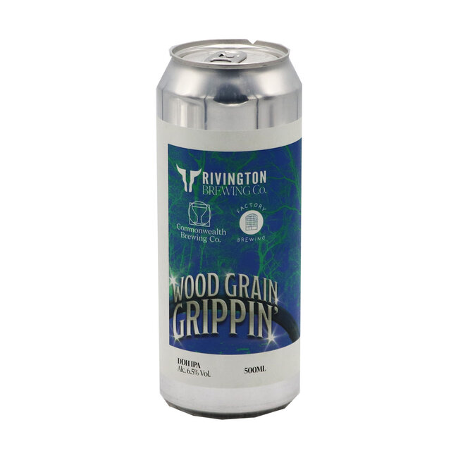 Rivington Brewing Co collab/  Factory Brewing - Wood Grain Grippin'