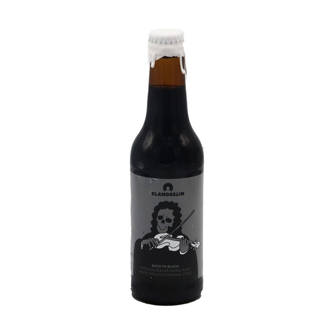 Clandestin Beer - BACH TO BLACK