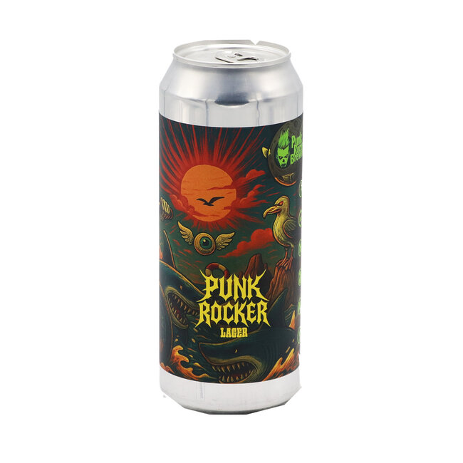 Punk Rocker Brewing collab/ Metalhead - Punk Rocker Lager