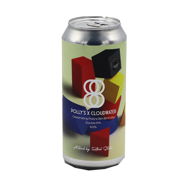 Polly's Brew Co. collab/ Cloudwater Brew Co. - 8th Birthday - Double India Pale Ale