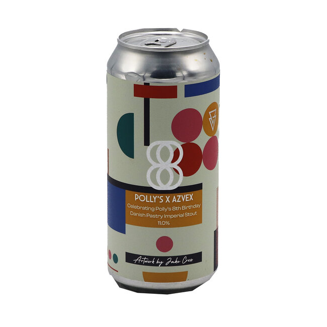 Polly's Brew Co. collab/ Azvex Brewing Company - 8th Birthday - Danish Pastry Imperial Stout