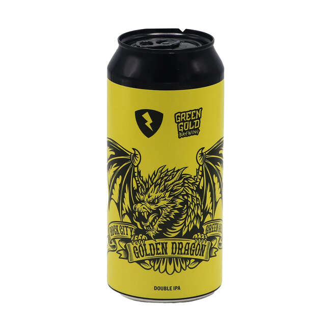 Rock City Brewing collab/ Green Gold Brewing - Golden Dragon