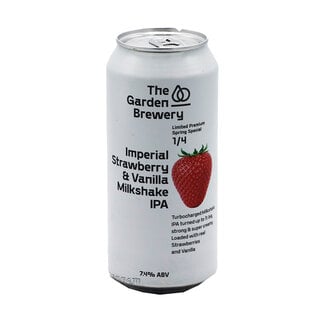 The Garden Brewery The Garden Brewery - Imperial Strawberry & Vanilla Milkshake IPA