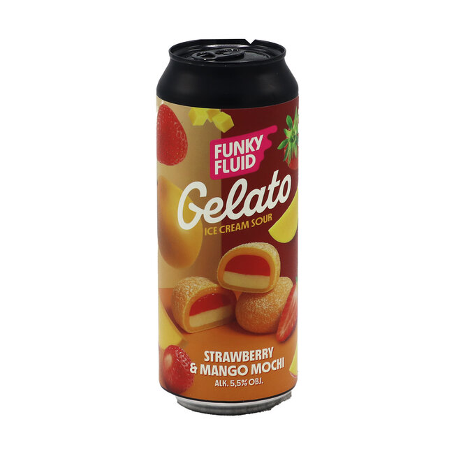 Funky Fluid - Gelato: Strawberry & Mango Mochi