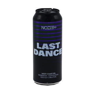 NOZIB Special Brews - LAST DANCE West Coast IPA Meridian + Centennial